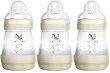 Бебешки шишета MAM Easy Start Anti-Colic - 3 броя x 160 ml, за 0+ месеца - 