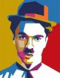 Рисуване по номера Rosa - Чарли Чаплин