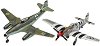 Изтребители  - Me262 и P-51B - Сглобяем модели - макет