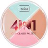 Wibo 4 in 1 Concealer Palette - Палитра с 4 цвята коректори за лице - 