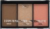 Wibo 3 Steps to Perfect Face Contour Palette - 