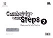 Cambridge Little Steps - ниво 2: Постери по английски език - учебна тетрадка