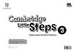 Cambridge Little Steps - ниво 3: Постери по английски език - учебна тетрадка