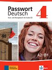 Passwort Deutsch Neu - ниво 4 (A2 - B1): Учебник и учебна тетрадка Учебна система на немски език - учебник