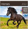 Стенен календар - Horses 2022 - 