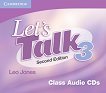 Let's Talk - ниво 3: 3 CD с аудиоматериали Учебна система по английски език - Second Edition - учебник