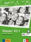 Klasse! - ниво A2.1: Учебна тетрадка по немски език - книга за учителя