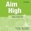 Aim High - ниво 1: CD по английски език - книга