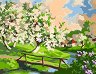 Рисуване по номера Rosa - Пролет на село