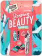 Подаръчен комплект Dirty Works Sleeping Beauty - Масло за тяло, пяна за вана, спрей и маска за сън - 