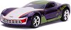 Метална количка Jada Toys Joker Chevy Corvette Stingray 2009 - От серията DC Universe - 