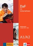 DaF im Unternehmen - ниво A1 - A2: Медиен пакет по бизнес немски език - учебна тетрадка