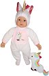 Бебе Бамболина в костюм - В комплект с плюшена играчка от серията "Bambolina" - 