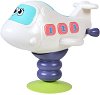 Музикален светещ самолет - Moni - Бебешката играчка - играчка