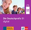 Die Deutschprofis - ниво B1: USB с интерактивна версия на учебната система по немски език - учебна тетрадка
