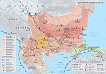 Стенна историческа карта: България при Асеневци 1185 - 1241 - 
