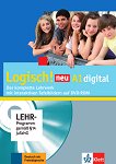 Logisch! Neu - ниво A1: DVD-ROM по немски език с интерактивна версия на учебника и учебната тетрадка - книга за учителя
