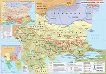 Стенна историческа карта: Балканска война 1912 - 1913 - 