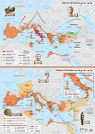 Стенна историческа карта: Римска република до 74 г. пр. Хр. Римска република от 74 до 30 г. пр. Хр. - 