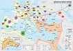Стенна историческа карта: Разпадане на Римската империя. Великото преселение на народите - 