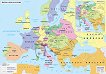 Стенна историческа карта: Европа в края на XVIII в. - 