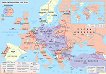 Стенна историческа карта: Първа световна война 1914 - 1918 - 