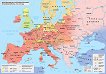 Стенна историческа карта: Реформация и контрареформация. Религии в Европа XVI - XVII в. - 