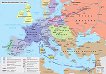 Стенна историческа карта: Европа при Наполеон 1794 - 1815 - 