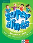 Super Minds for Bulgaria: Флаш карти по английски език за 4. клас - учебна тетрадка