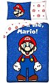 Детски двулицев спален комплект от 2 части - Super Mario: It's Me - 