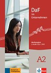 DaF im Unternehmen - ниво A2: Медиен пакет по бизнес немски език - учебна тетрадка