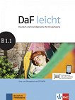 DaF Leicht - ниво B1.1: Комплект от учебник и учебна тетрадка Учебна система по немски език - книга