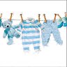 Салфетки за декупаж Ambiente Baby boy clothes