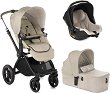 Бебешка количка 3 в 1 Jane Kawai Koos iSize Micro 2021 - С кош за новородено, лятна седалка, кош за кола, чанта и аксесоари - 
