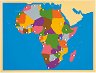 Карта на Африка - 