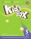 Kid's Box - ниво 5: Учeбна тетрадка по английски език Updated Second Edition - книга