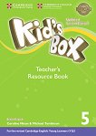Kid's Box - ниво 5: Книга за учителя с допълнителни материали по английски език Updated Second Edition - учебник