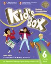 Kid's Box - ниво 6: Учeбник по английски език Updated Second Edition - учебна тетрадка