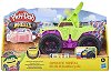 Чудовищен камион Play-Doh - Творчески комплект с моделин от серията Play-Doh:Wheels - 