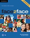 face2face - Pre-intermediate (B1): Учебник Учебна система по английски език - Second Edition - учебник
