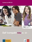 DaF Kompakt Neu - ниво A1 - B1: Учебник по немски език - учебна тетрадка