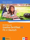 Mit Erfolg zum Goethe-Zertifikat - ниво A2: Книга с тестове и упражнения по немски език - помагало