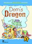 Macmillan Children's Readers: Dom's Dragon - level 2 BrE - Yvonne Cook - 