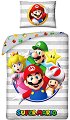Детски двулицев спален комплект от 2 части - Super Mario: Fun - 