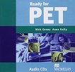 Ready for PET - ниво B1: CD с аудиоматериали Учебен курс по английски език - First Edition - 