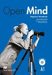 Open Mind - ниво Beginner (A1): Учебна тетрадка по британски английски език - 