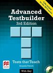 Advanced Testbuilder: Тестове по английски език за изпита CAE с отговори - Third Edition - учебник
