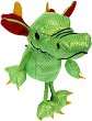 Кукла за пръстче The Puppet Company - Зелен дракон - играчка