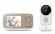 Видео бебефон Motorola VM483 - С температурен датчик, мелодии, нощно виждане и възможност за обратна връзка - 