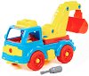 Детска сглобяема играчка - Камион с лопата - 